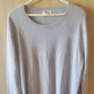 Repeat Easy Knit Cardigan 40M Gray Top